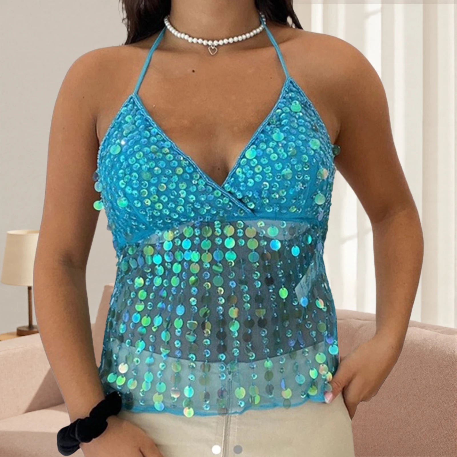 𝙔2𝙠 𝙃𝙖𝙡𝙩𝙚𝙧 𝙉𝙚𝙘𝙠 𝘾𝙧𝙤𝙥 𝙏𝙤𝙥𝙨