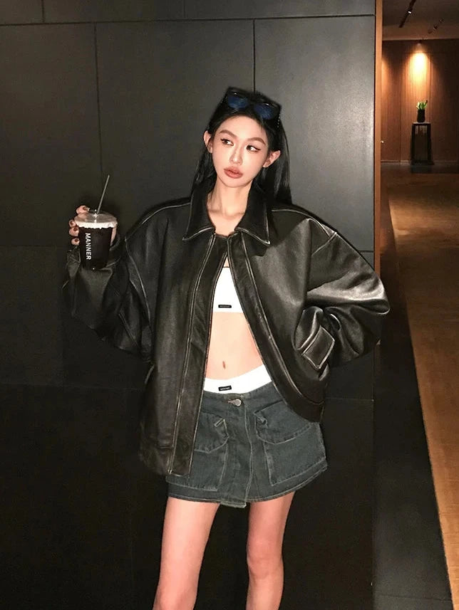 𝘽𝙧𝙤𝙬𝙣 𝙡𝙚𝙖𝙩𝙝𝙚𝙧 𝙟𝙖𝙘𝙠𝙚𝙩